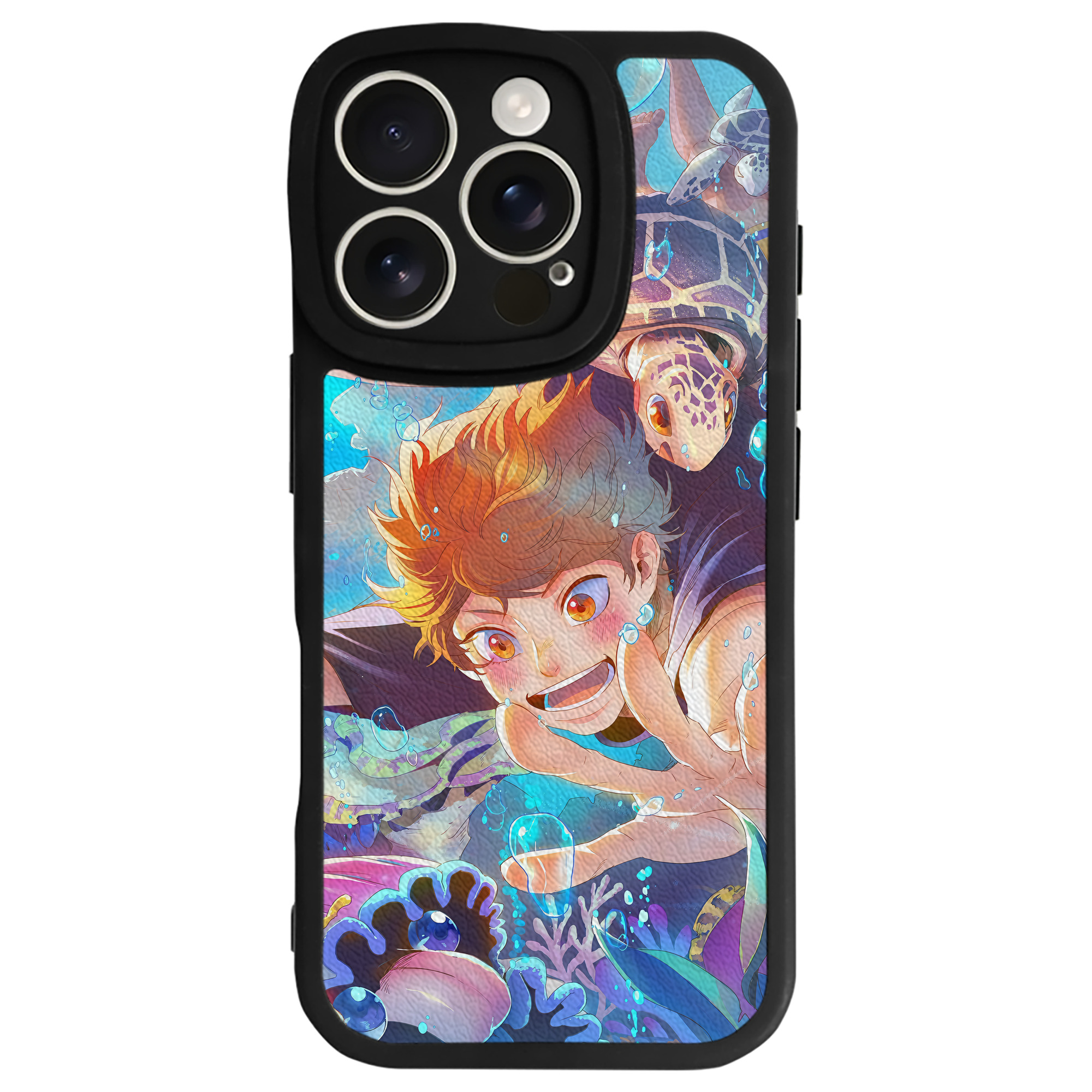 （画像用） ハイキュー!! Haikyu!! 【iPhone 16シリーズ対応】シリコンスマホケース（レザー調） 材質：シリコン